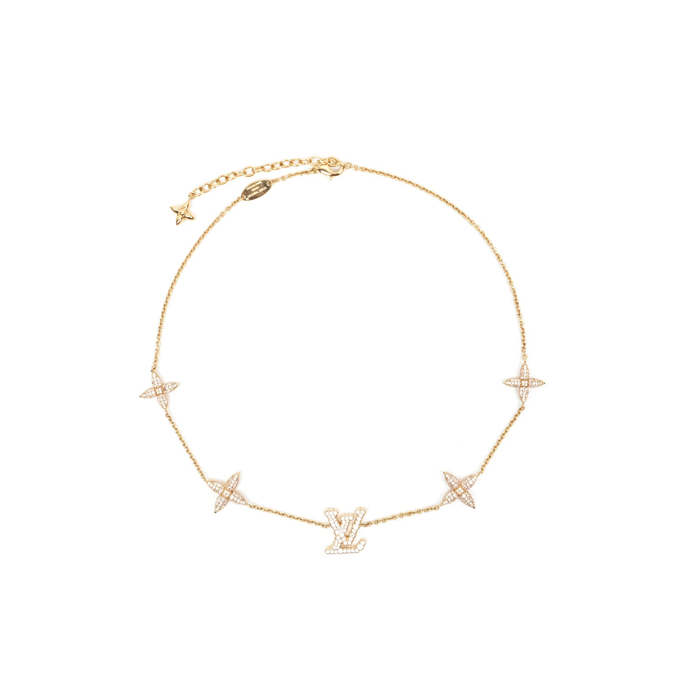 l**is V*t*n lv iconic tresor necklace m01480